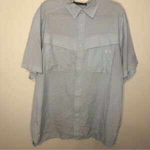 Under Armour Men's Tide Chaser 2.0 short sleeve Sky Blue Casual Fishing Shirt
